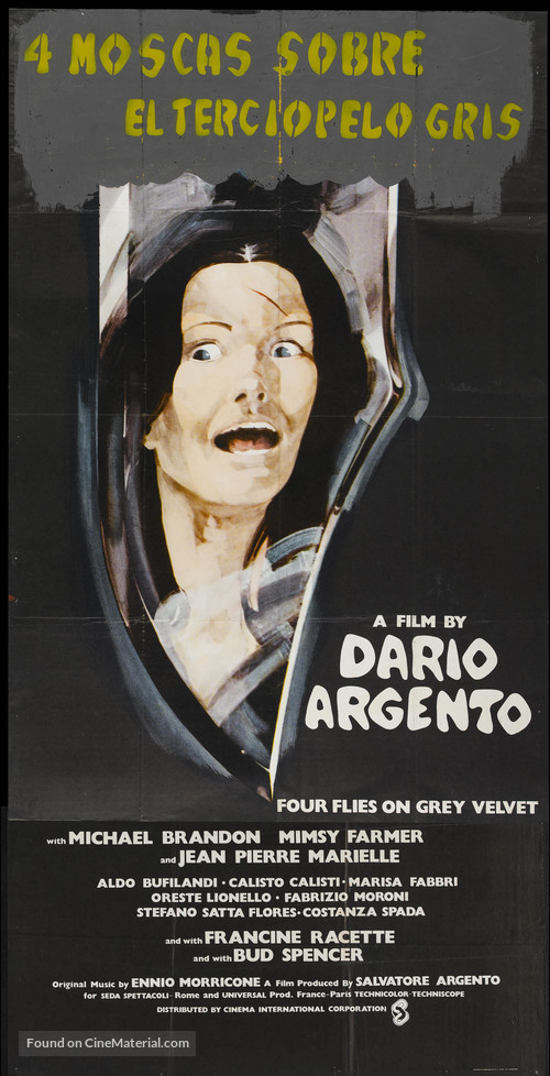 4 mosche di velluto grigio - Spanish Movie Poster