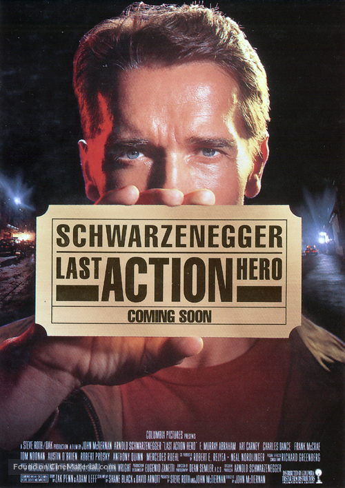 Last Action Hero - Movie Poster