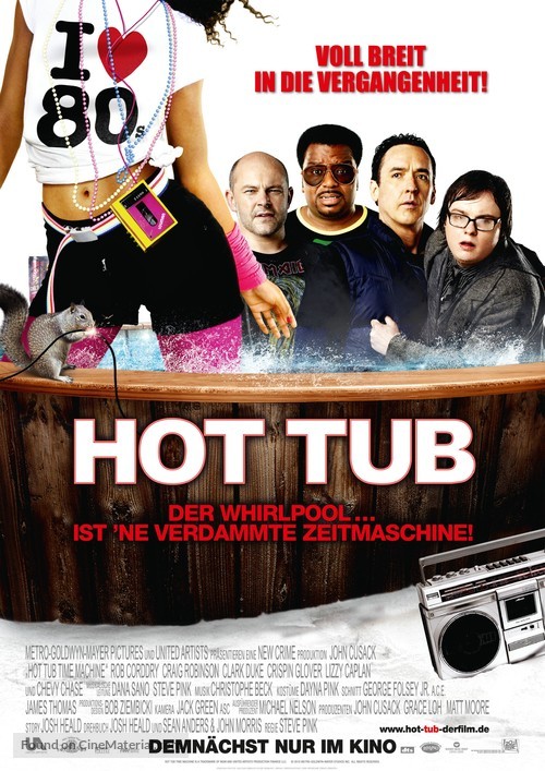 Hot Tub Time Machine - German Movie Poster