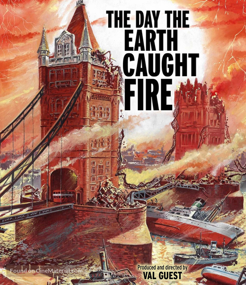 The Day the Earth Caught Fire - Blu-Ray movie cover