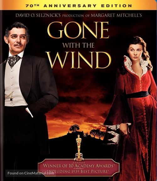 Gone with the Wind - Blu-Ray movie cover