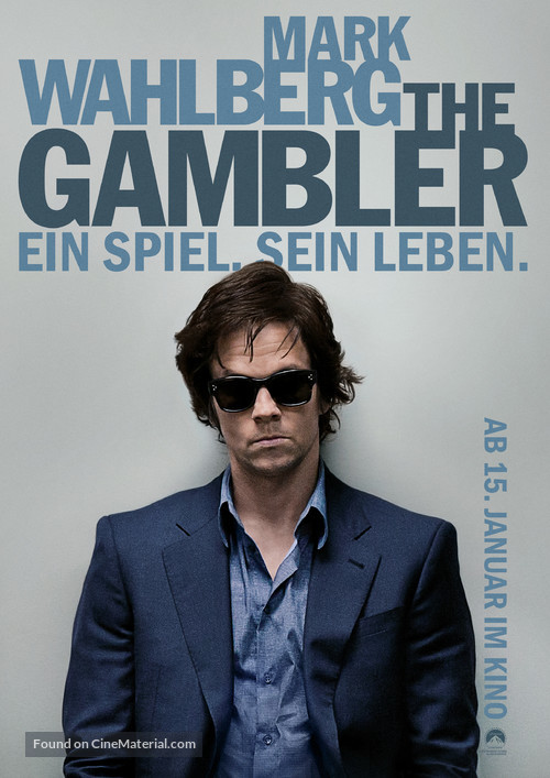 The Gambler - German Movie Poster