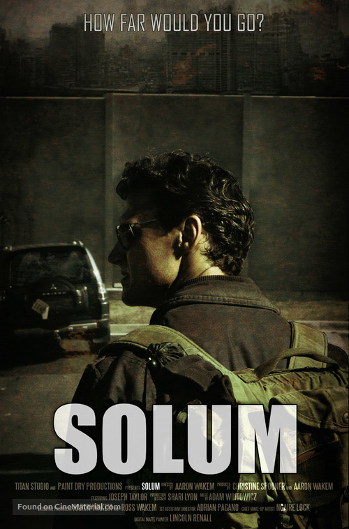 Solum - Australian Movie Poster