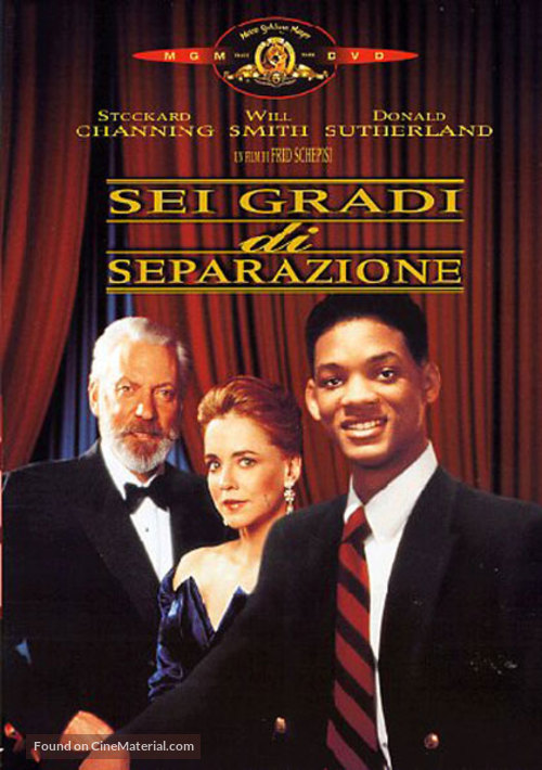 Six Degrees of Separation - Italian Movie Poster