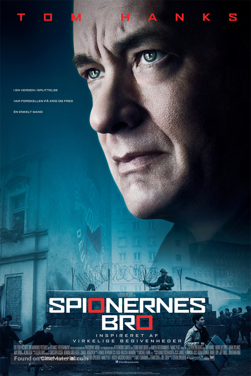 Bridge of Spies - Danish Movie Poster