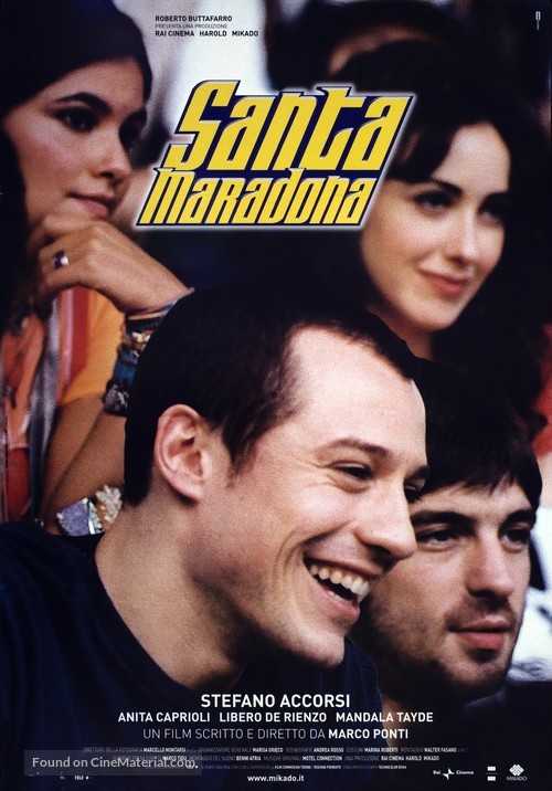 Santa Maradona - Italian Movie Poster