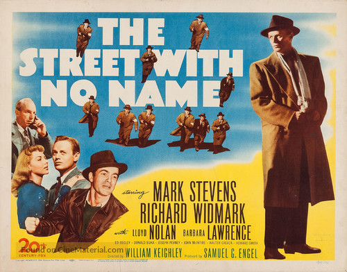The Street with No Name - Movie Poster