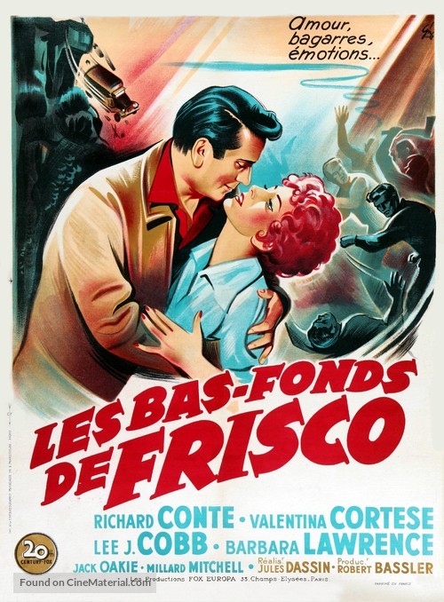 Thieves&#039; Highway - French Movie Poster