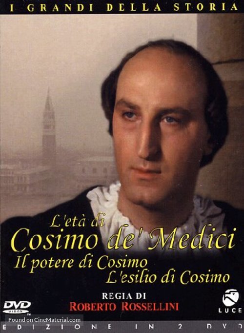 &quot;L&#039;et&agrave; di Cosimo de Medici&quot; - Italian DVD movie cover