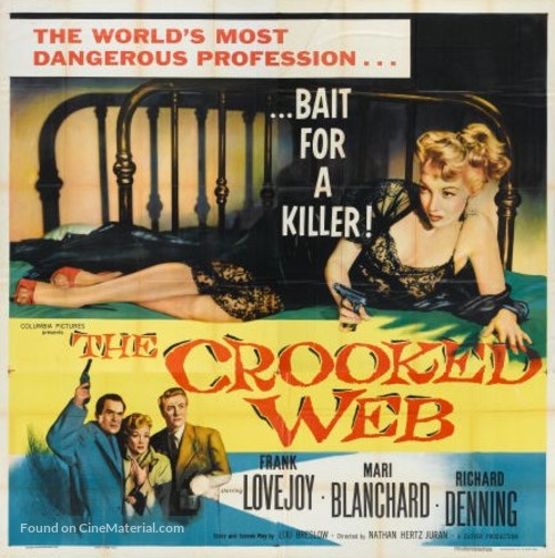 The Crooked Web - Movie Poster