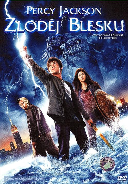 Percy Jackson &amp; the Olympians: The Lightning Thief - Czech Movie Cover