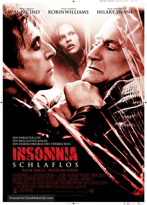 Insomnia - German Movie Poster