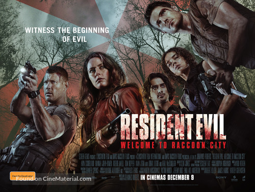 Resident Evil: Welcome to Raccoon City -  Movie Poster