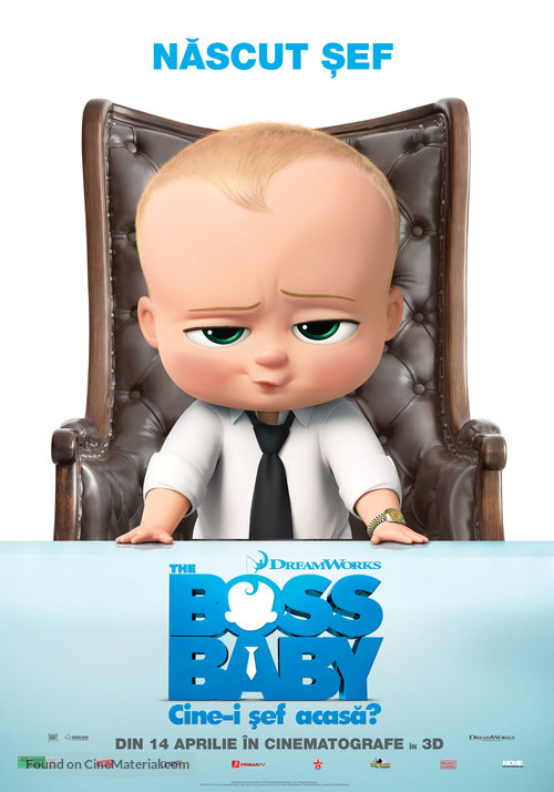 The Boss Baby - Romanian Movie Poster