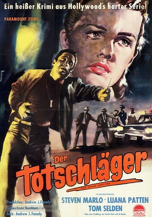 The Young Captives - German Movie Poster