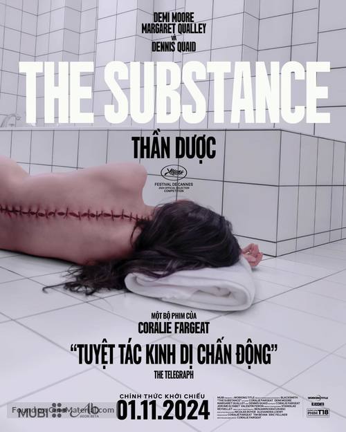 The Substance - Vietnamese Movie Poster