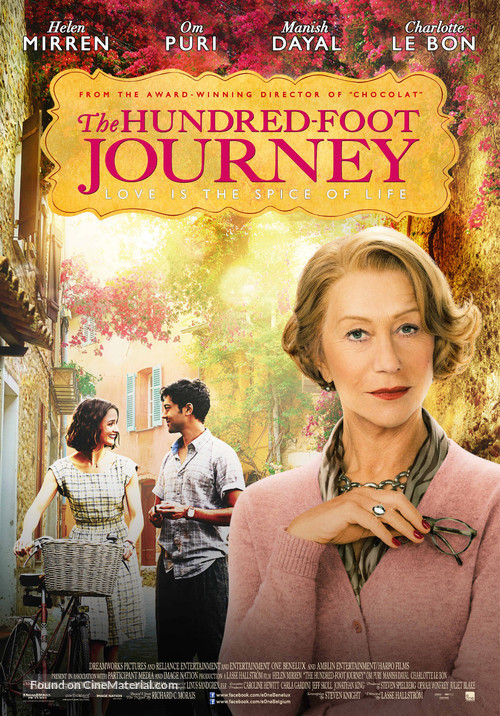 The Hundred-Foot Journey - Belgian Movie Poster