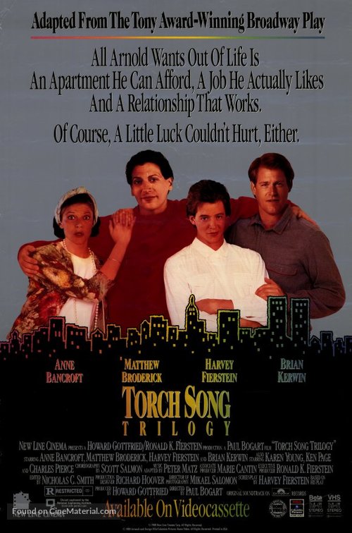 Torch Song Trilogy - Movie Poster