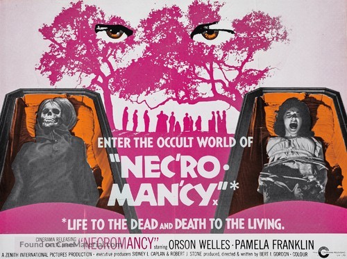 Necromancy - British Movie Poster