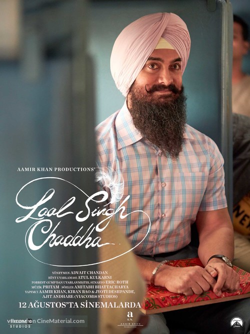 Laal Singh Chaddha - Turkish Movie Poster