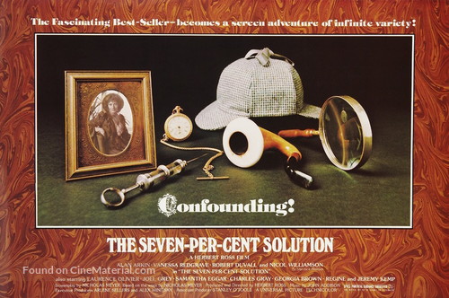 The Seven-Per-Cent Solution - British Movie Poster