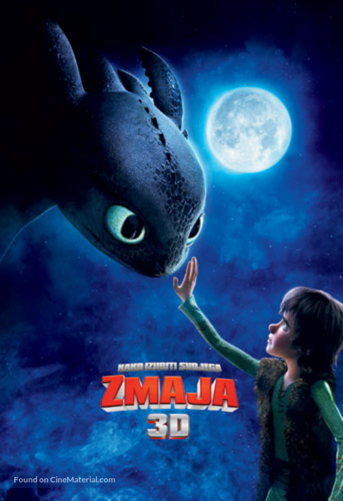 How to Train Your Dragon - Slovenian Movie Poster