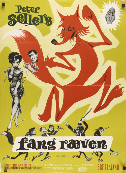 Caccia alla volpe - Danish Movie Poster