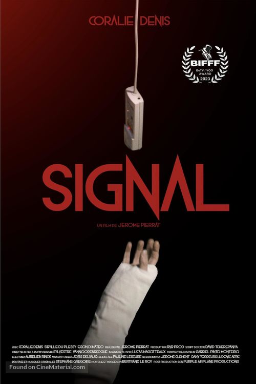 Signal - Belgian Movie Poster