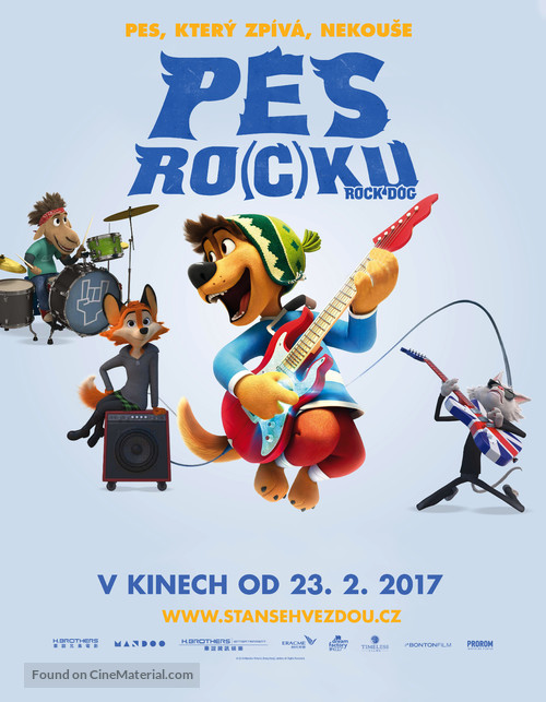 Rock Dog - Czech Movie Poster