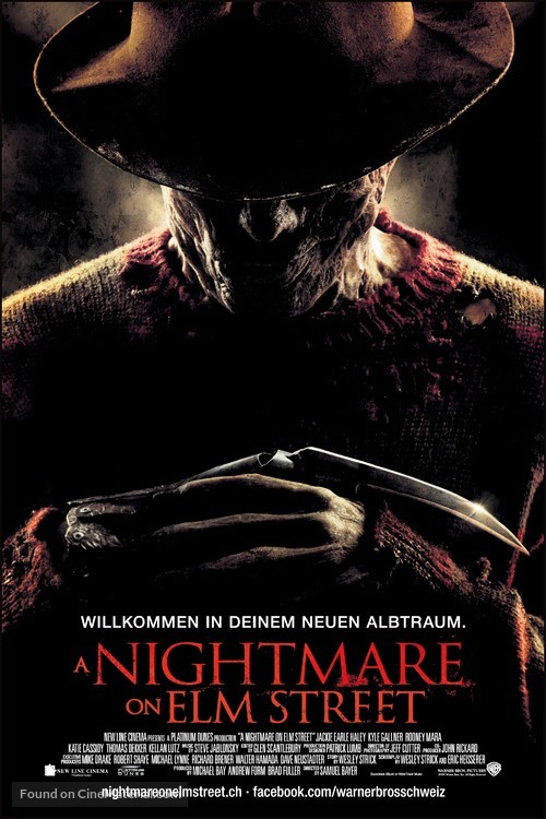 A Nightmare on Elm Street - Swiss Movie Poster