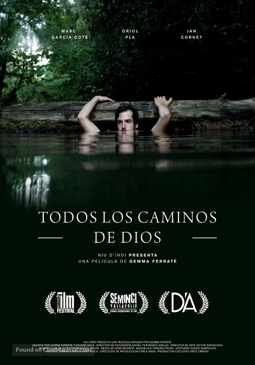 Tots els camins de D&eacute;u - Spanish Movie Poster