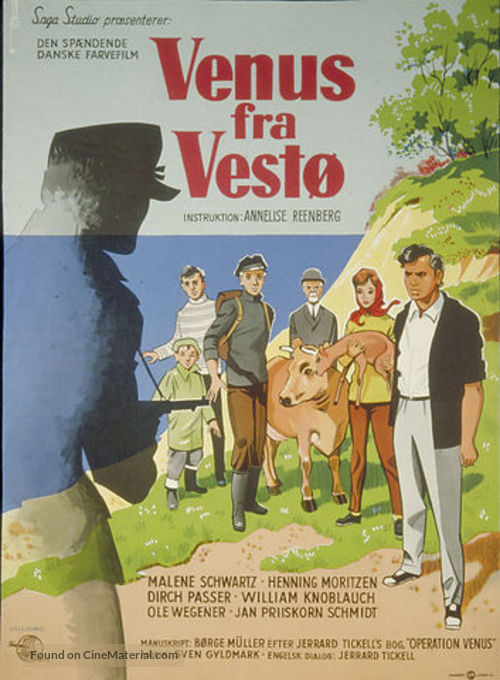 Venus fra Vest&oslash; - Danish Movie Poster