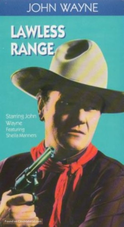 Lawless Range - VHS movie cover