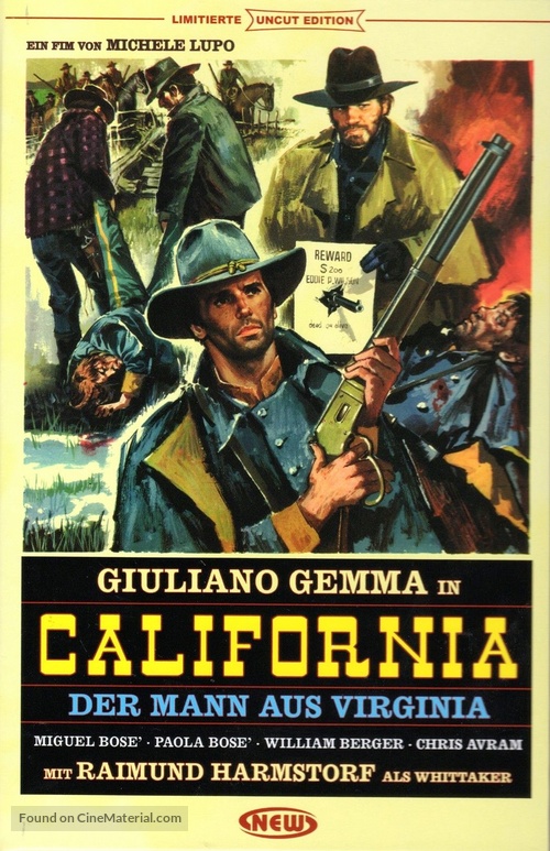 California - German DVD movie cover