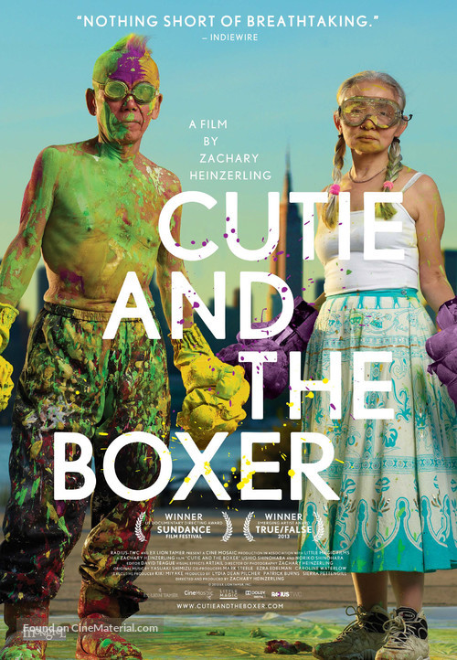 Cutie and the Boxer - Canadian Movie Poster