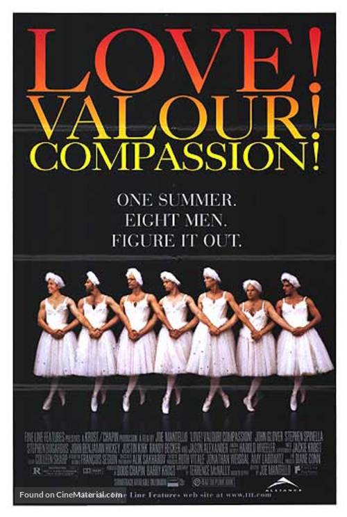 Love! Valour! Compassion! - Movie Poster