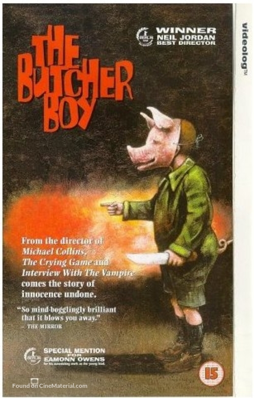 The Butcher Boy - British VHS movie cover