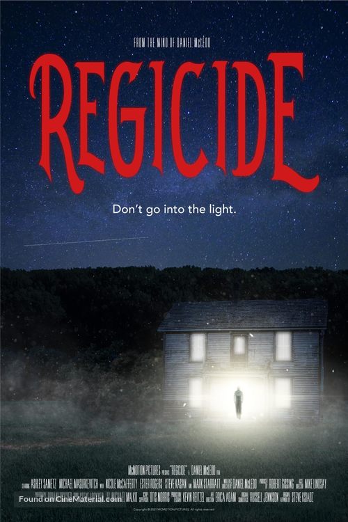 Regicide - Canadian Movie Poster