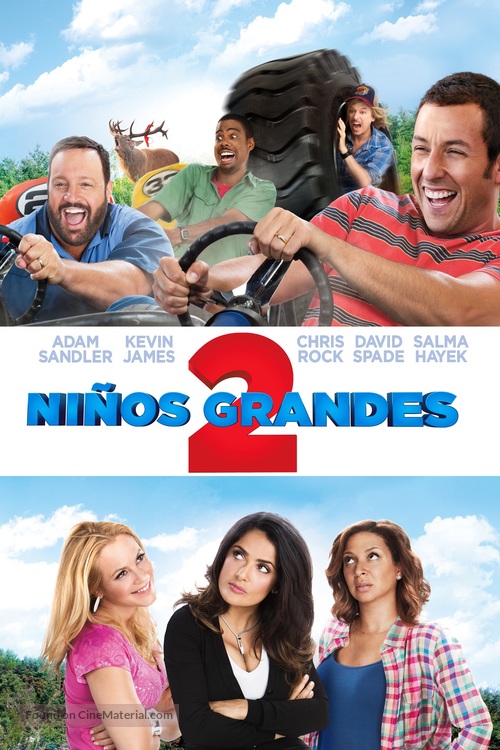 Grown Ups 2 - Spanish Movie Cover