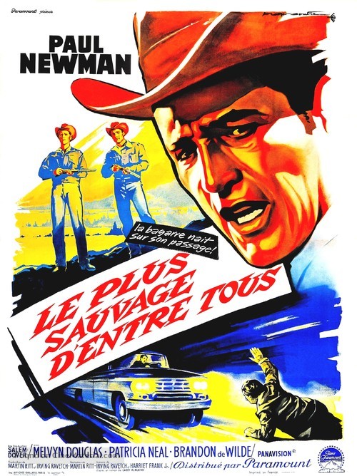 Hud - French Movie Poster