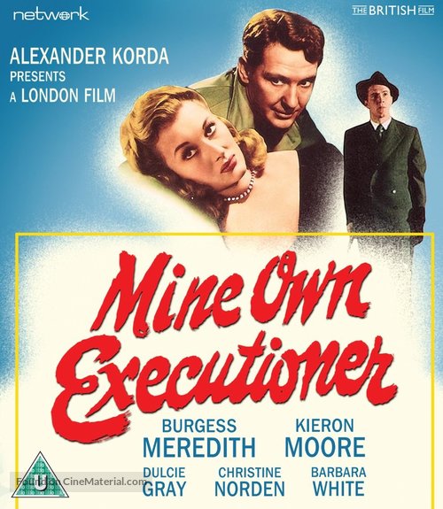 Mine Own Executioner - British Blu-Ray movie cover