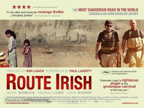 Route Irish - British Movie Poster