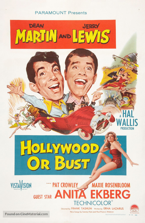 Hollywood or Bust - Theatrical movie poster