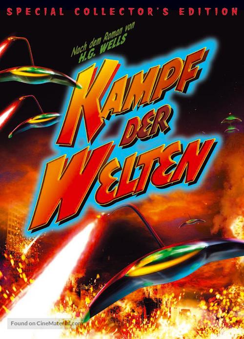 The War of the Worlds - German DVD movie cover