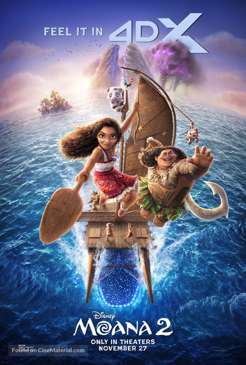 Moana 2 - Movie Poster