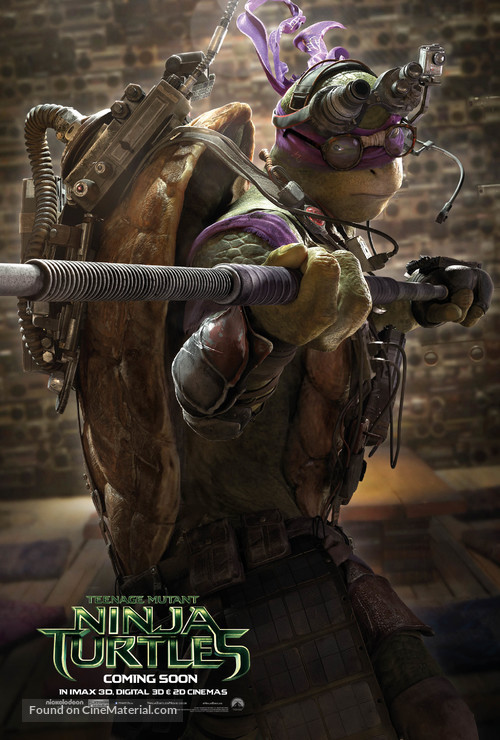 Teenage Mutant Ninja Turtles - British Movie Poster