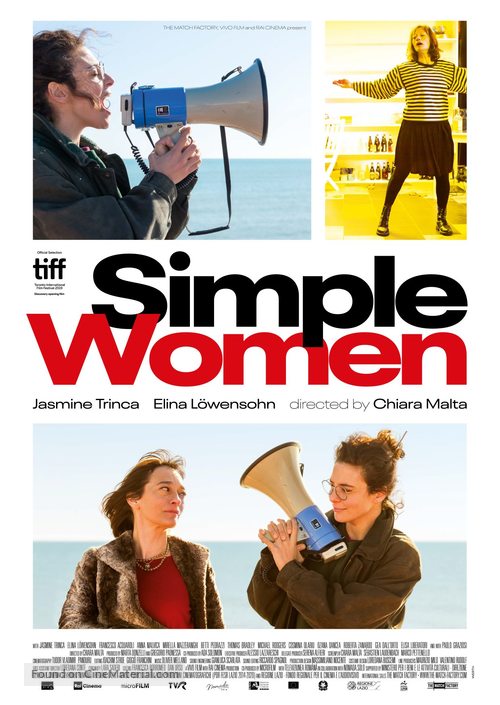 Simple Women - Italian Movie Poster