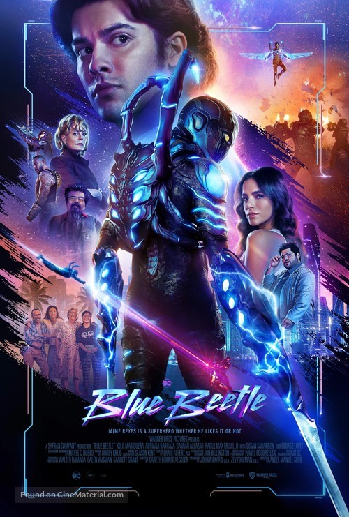 Blue Beetle - Movie Poster