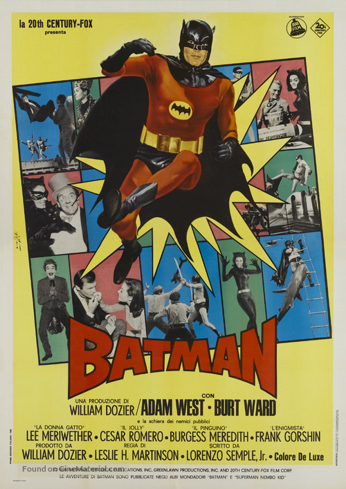 Batman - Italian Theatrical movie poster