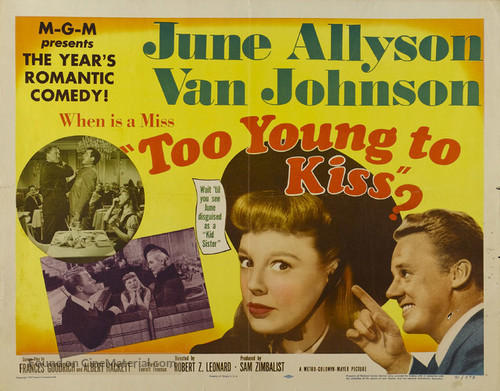 Too Young to Kiss - Movie Poster